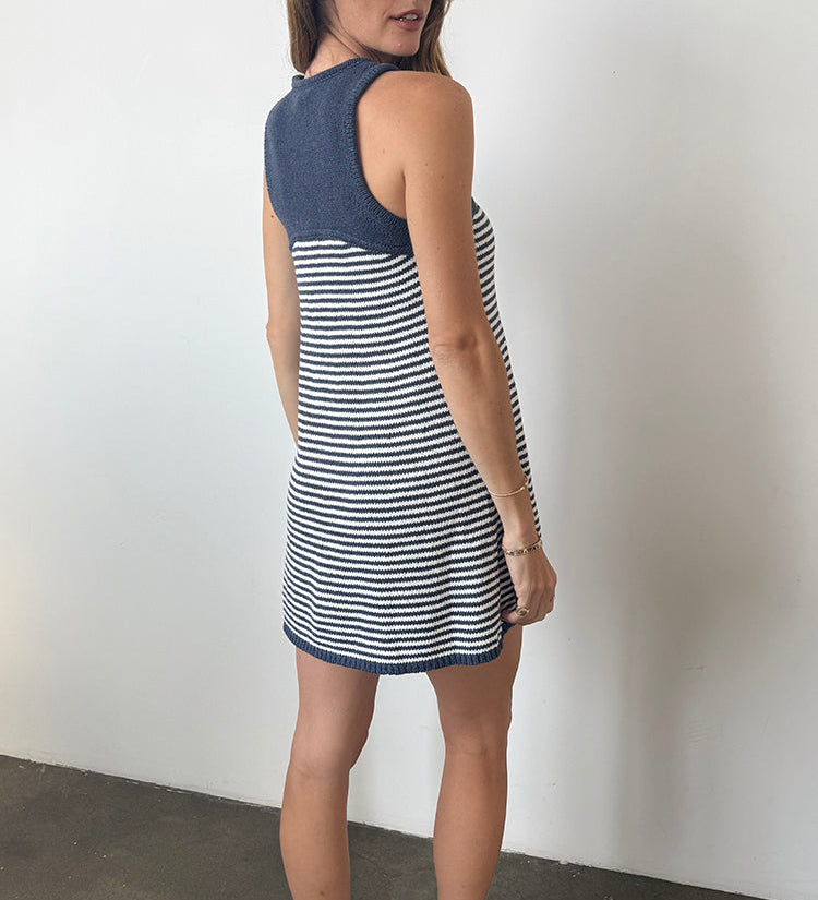 Ciao Lucia - Eros Stripe Knit Dress