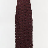 Simkhai - Iridessa Embellished Lattice Bustier Gown