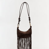 Simkhai - Avery Fringe Suede Crossbody