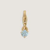 Kinn - Ma-eum Birthstone Charm Aquamarine