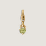 Kinn - Ma-eum Birthstone Charm Peridot
