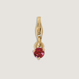 Kinn - Ma-eum Birthstone Charm Ruby