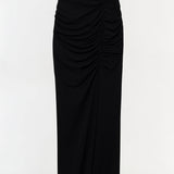 Simkhai - Juna Draped Jersey Midi Skirt