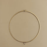 Kinn - Vintage Heirloom Triangle Diamond Necklace