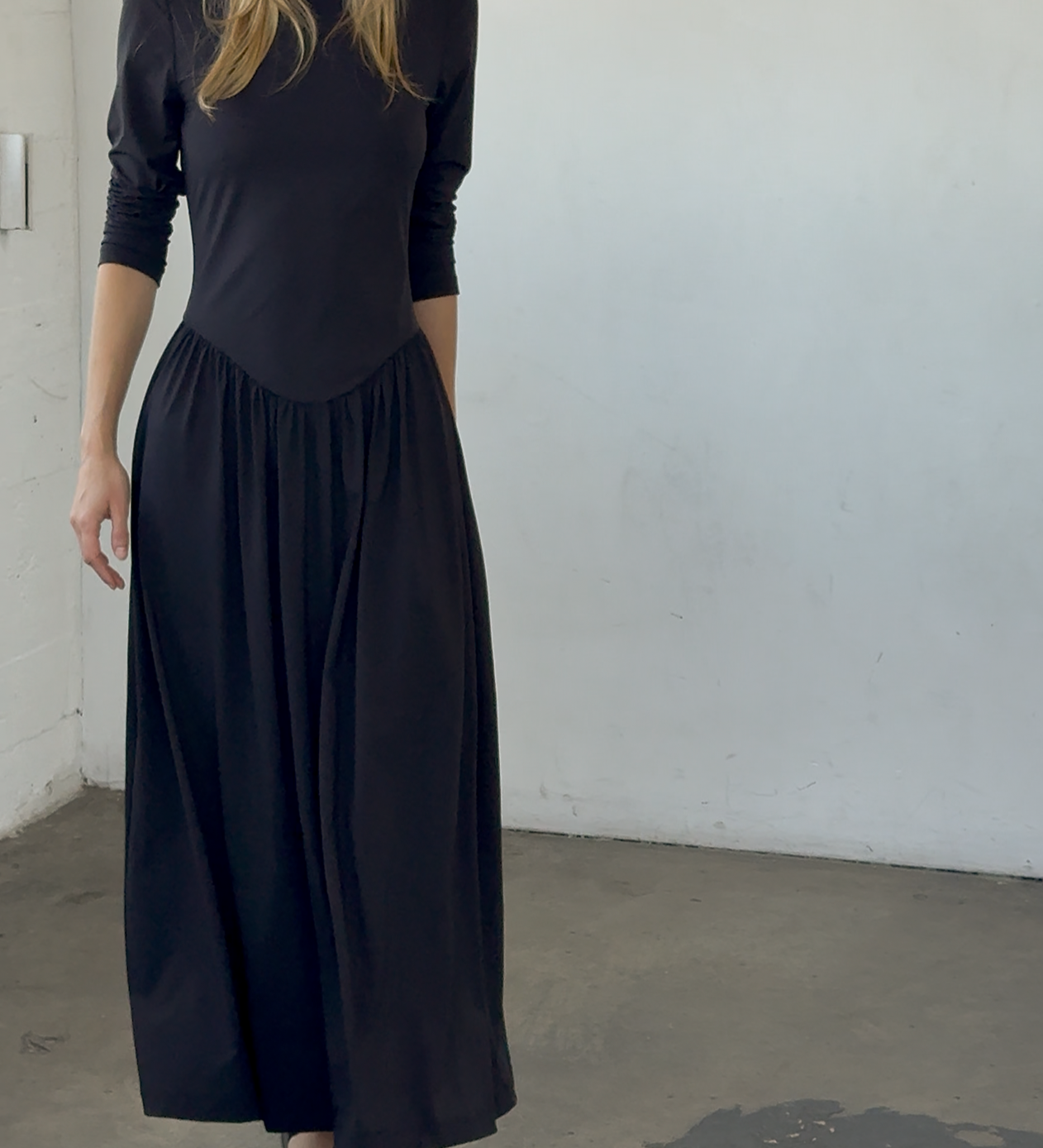 Ciao Lucia - Lisio Black Jersey Dress