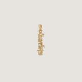 Kinn - Dear Kaia Vertical Nameplate Pendant