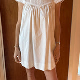 Ciao Lucia - Brynn Ivory Cotton Poplin Dress