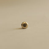 Kinn - Vintage Diamond Bold Bezel Pendant 14k