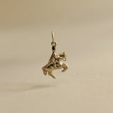 Kinn - Vintage Horse Pendant 14k
