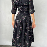 Ciao Lucia - Andrine Dress Wildflower Print Cotton Voile