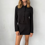 Ciao Lucia - Arlene Black Jacket