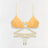 Simkhai - Harlen Tie Front Bikini Top