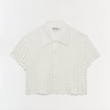 Simkhai - Arlan Open Stitch Camp Shirt