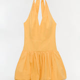 Simkhai - Brooke Cotton Halter Mini Dress