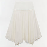 Simkhai - Haven Embroidered Linen Knit Skirt