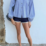 Ciao Lucia - Anaia Stripe Cotton Top