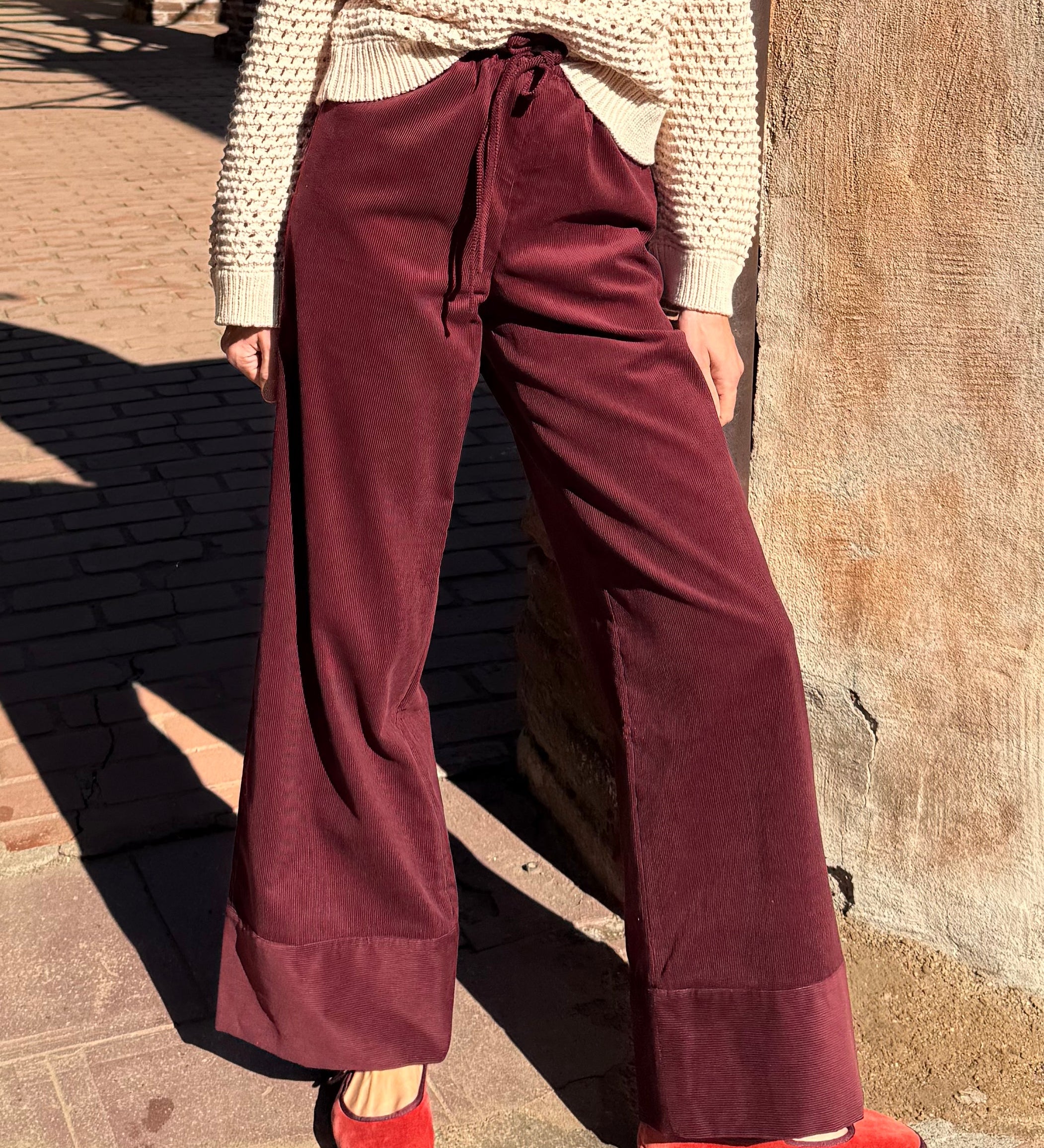 Ciao Lucia - Yuli Anemone Corduroy Pant