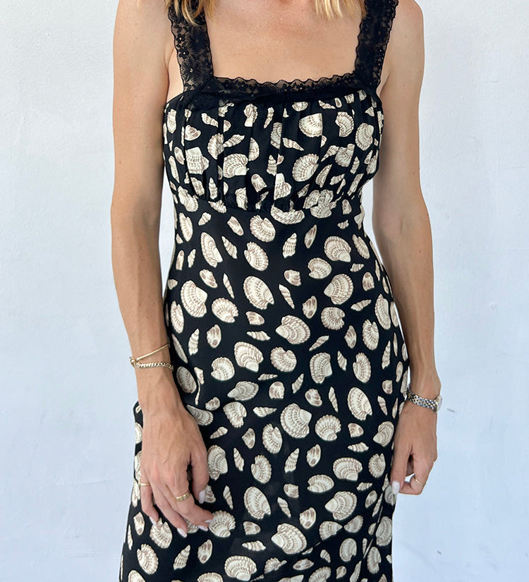 Ciao Lucia - Fiore Shell Print Midi Dress