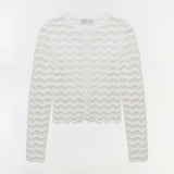 Simkhai - Maxime Wavy Knit Cardigan