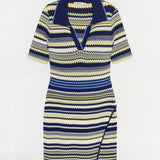 Simkhai - Lira Knit Polo Mini Dress