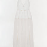 Simkhai - Selene Pleated Cotton Gown