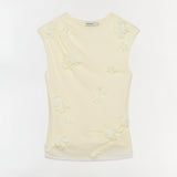 Simkhai - Tessa Floral Applique Top