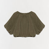 Simkhai - Anni Puff Sleeve Cropped Top