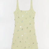 Simkhai - Ziva Embellished Crepe Mini Dress