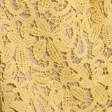 Simkhai - Sera Floral Raffia Bustier Midi Dress