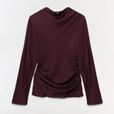 Simkhai - Victoria Draped Satin Top