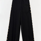 Simkhai - Cayman Studded Linen Wide Leg Pant