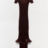 Simkhai - Selena Sheer Plisse Midi Dress