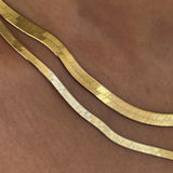 Kinn - Bold Carter Herringbone Chain Necklace