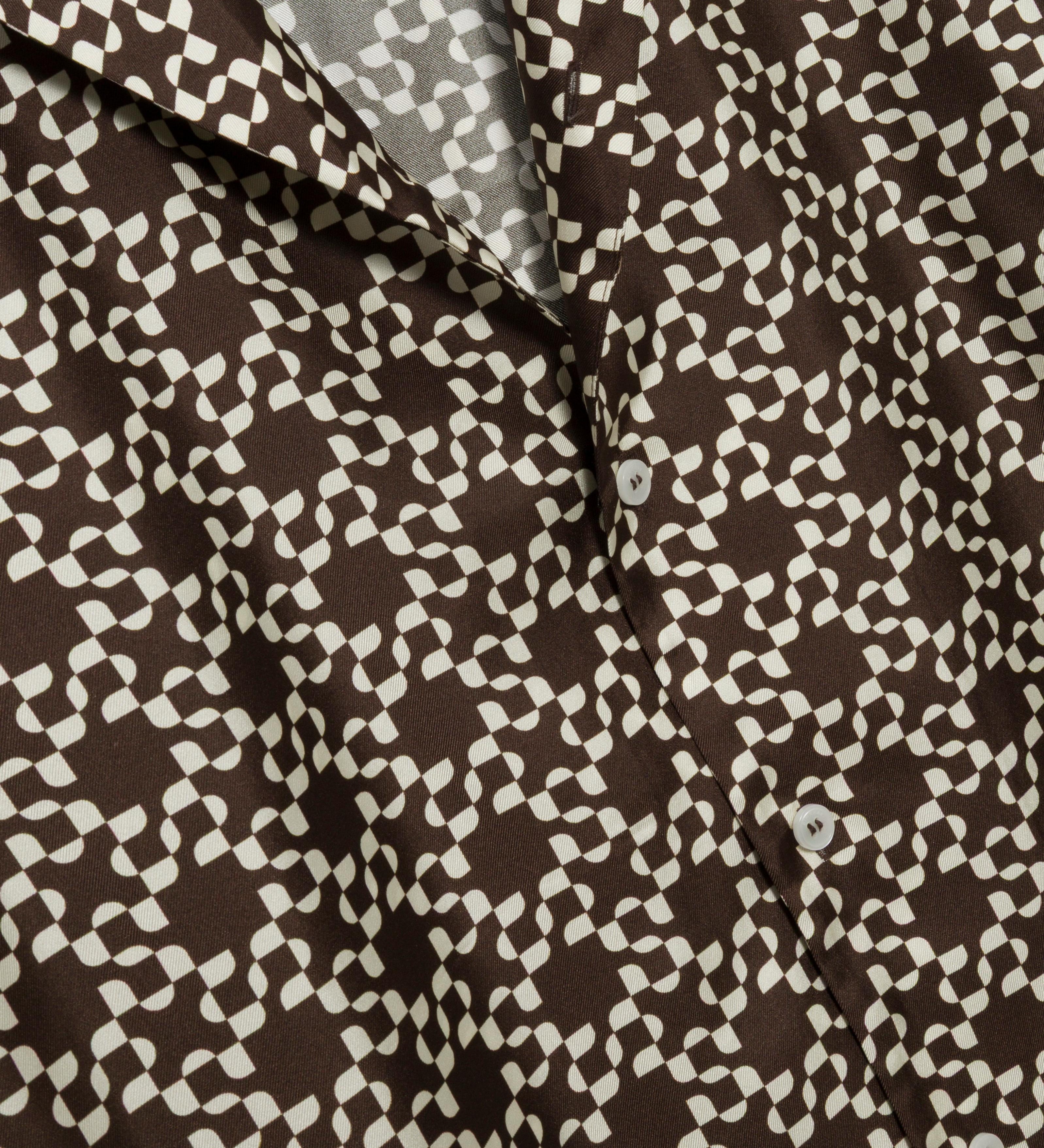 Simkhai - Casper Printed Silk Shirt