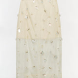 Simkhai - Delilah Embellished Organza Midi Skirt