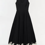 Simkhai - Mira Cotton Faille Lace Midi Dress