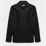 Simkhai - Gibson Leather Shirt Jacket