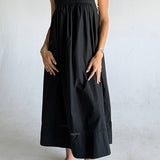 Ciao Lucia - Laura Black Cotton Dress
