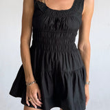 Ciao Lucia - Kala Black Cotton Dress