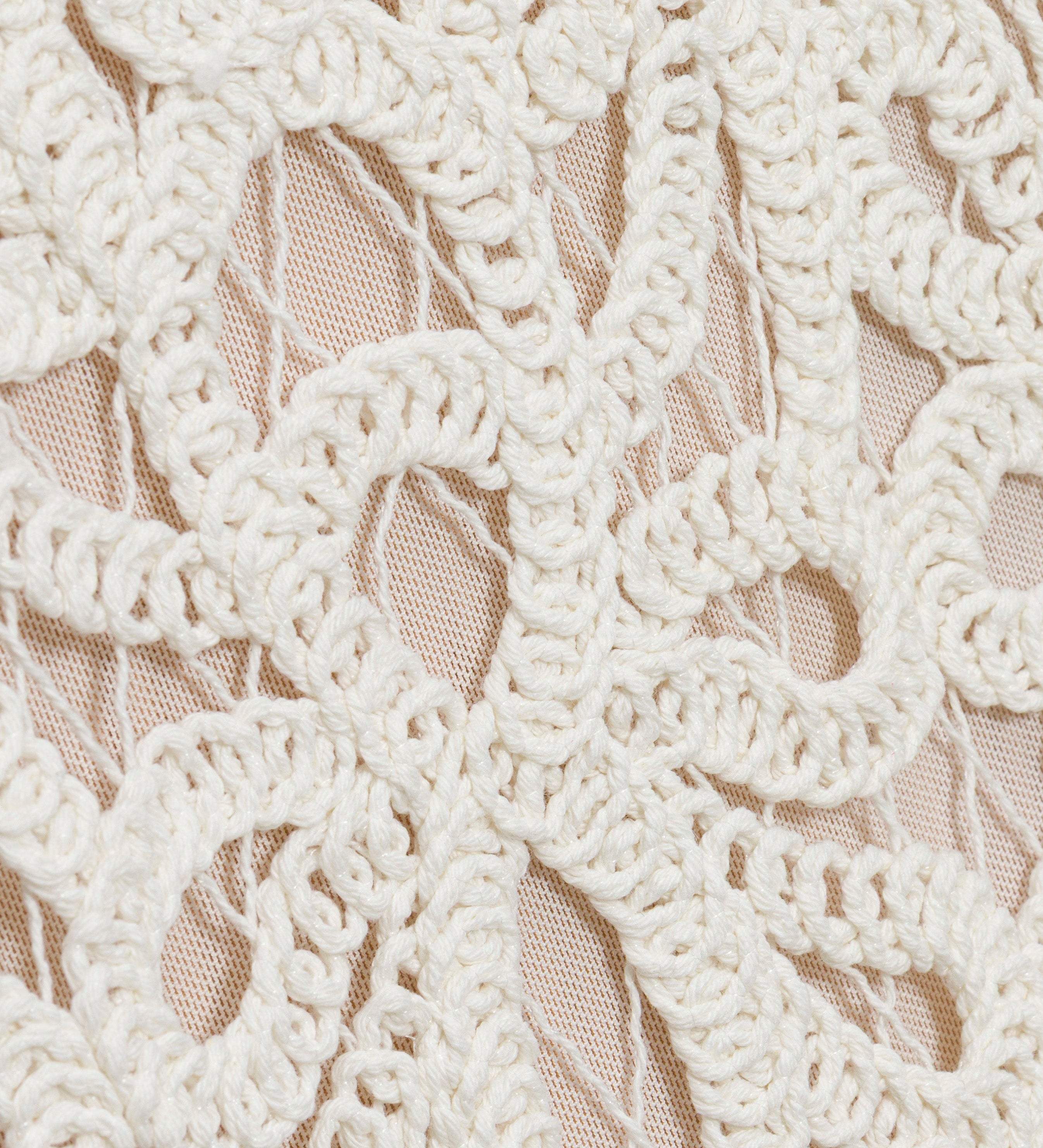 Simkhai - Clairis Lace Bustier Midi Dress