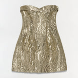 Simkhai - Darcie Metallic Jacquard Mini Dress