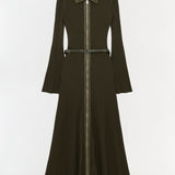 Simkhai - Ismelle Collared Knit Midi Dress
