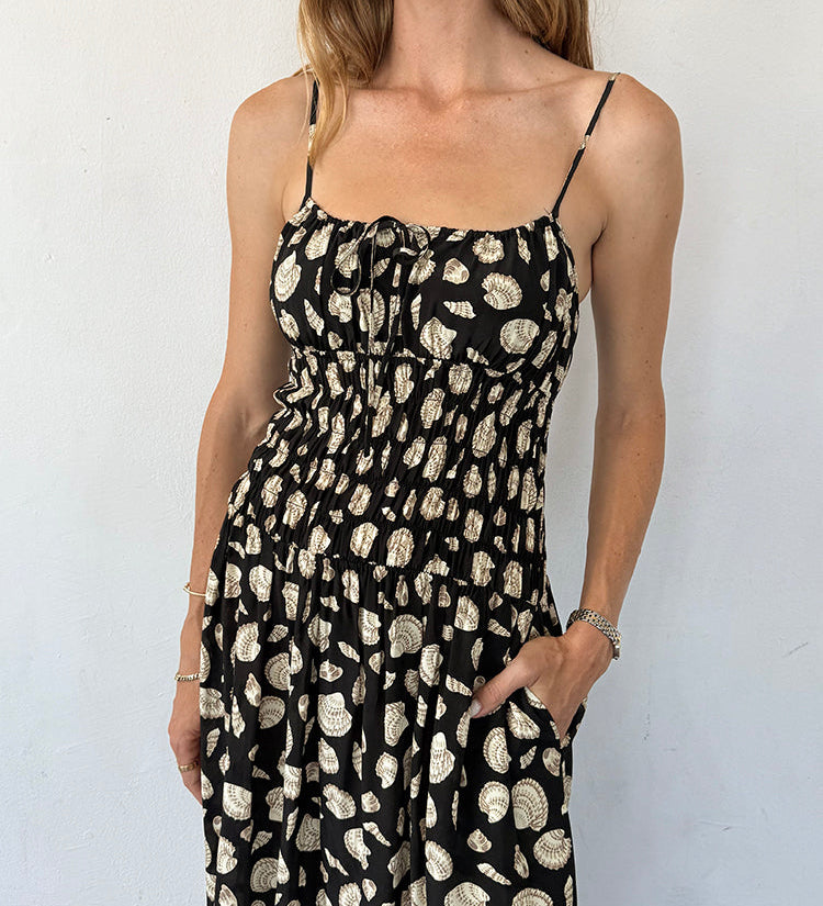 Ciao Lucia - Russo Shell Print Dress