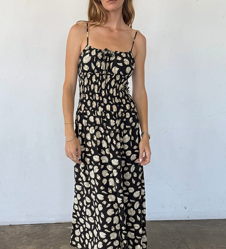 Ciao Lucia - Russo Shell Print Dress