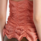 Khaite - Inara Top in Coral