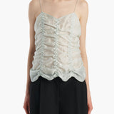 Khaite - Inara Top in Ice Green