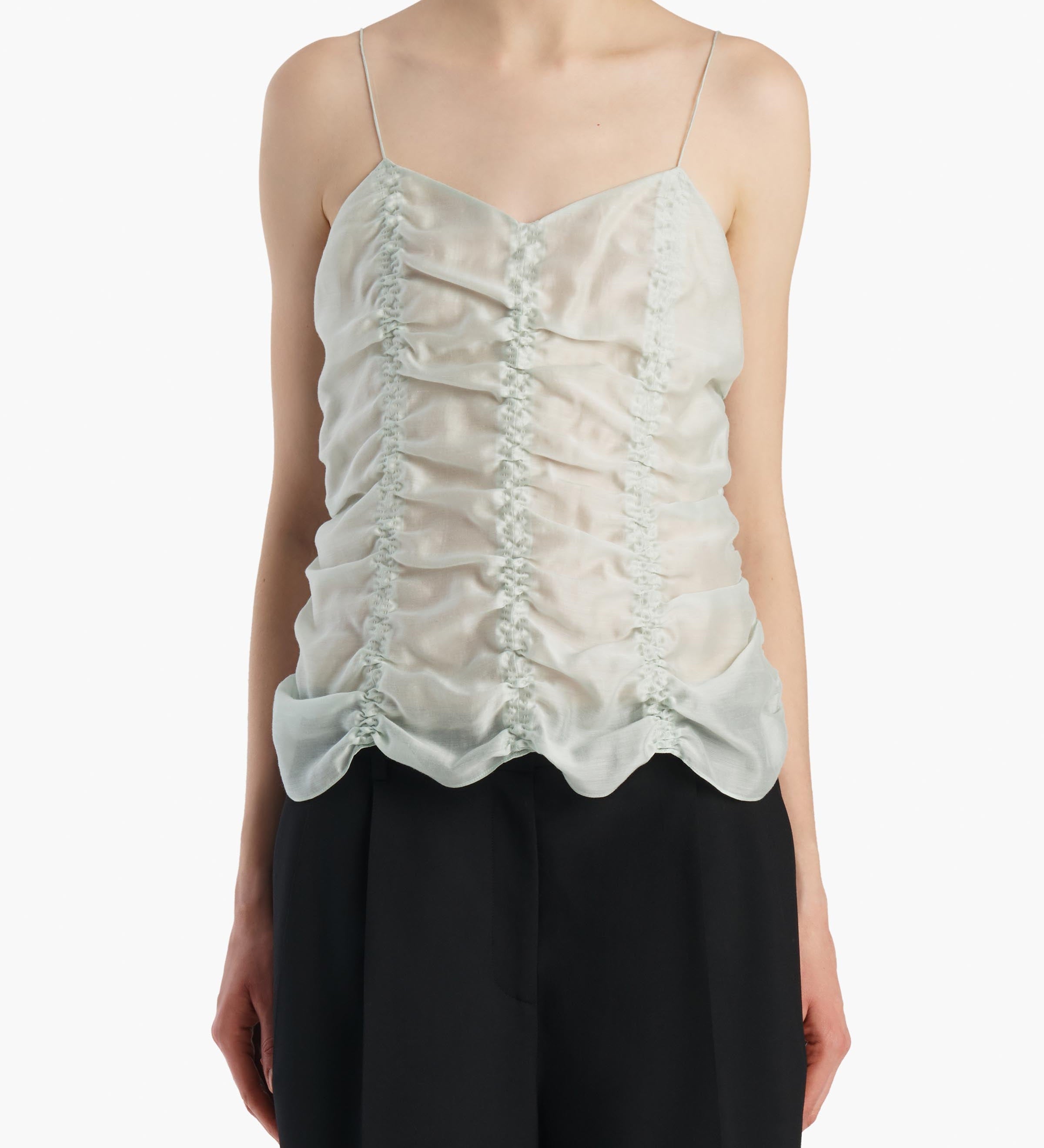 Khaite - Inara Top in Ice Green