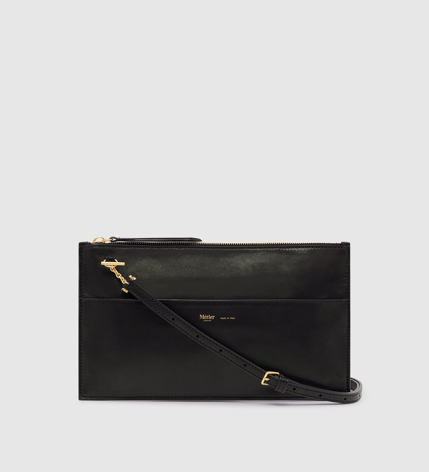 Metier - Incognito Clutch Atelier Calfskin Black