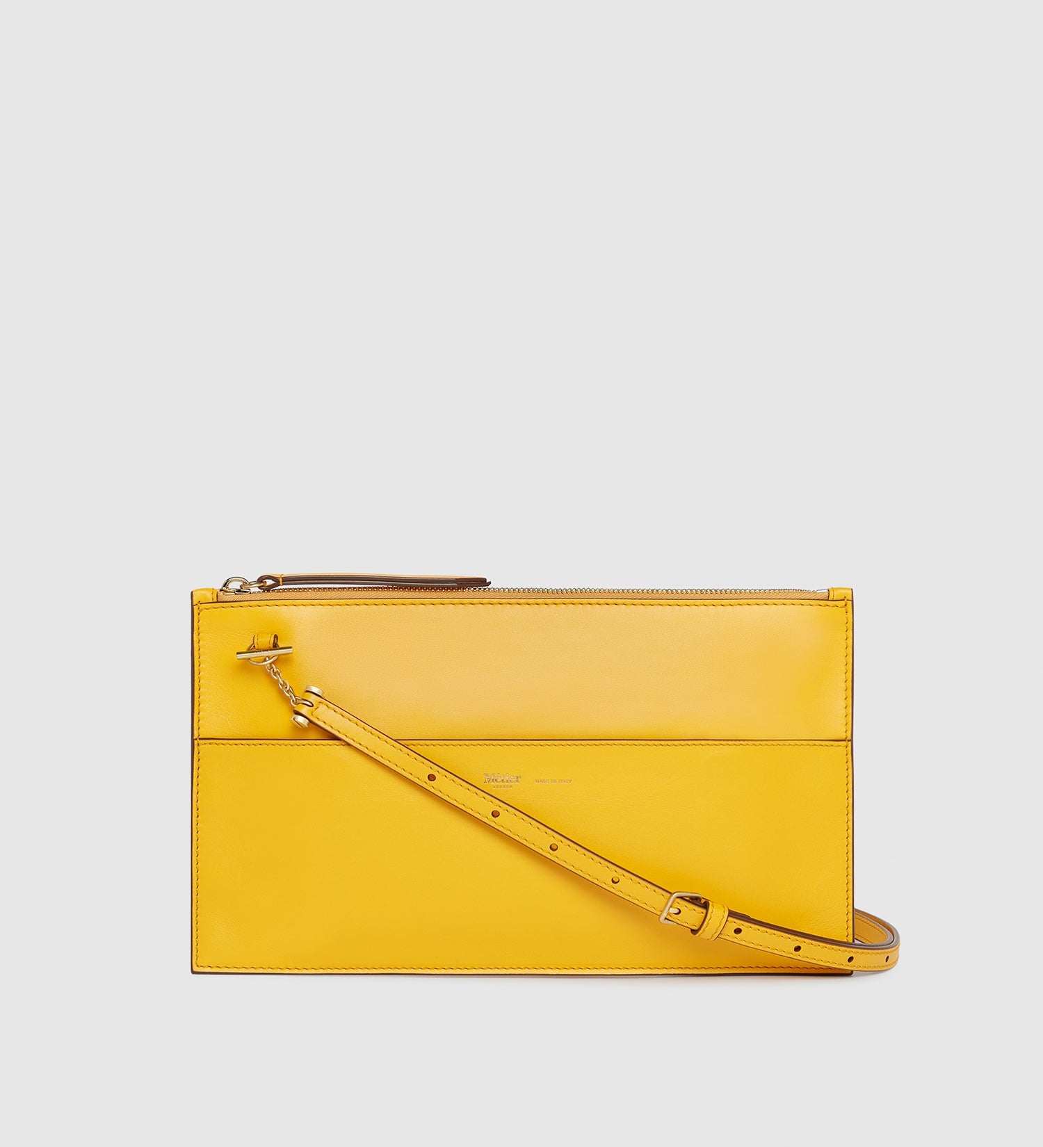 Metier - Incognito Clutch Nappa Plongè Calfskin Izamal Yellow