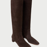 Loeffler Randall - Indy Dark Brown Suede Tall Boot
